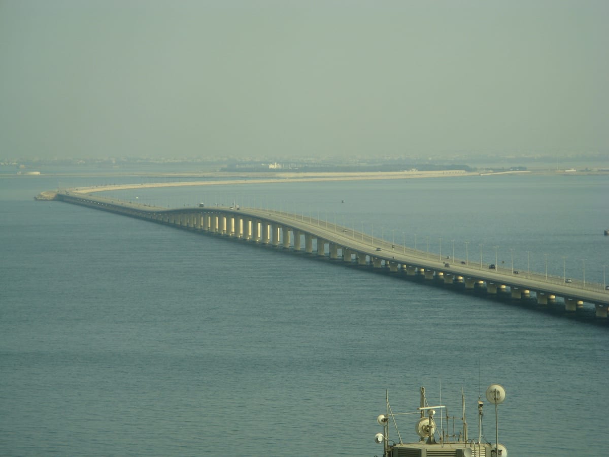 King Fahd Causeway route relevant to bahrain causeway travel contingency planning