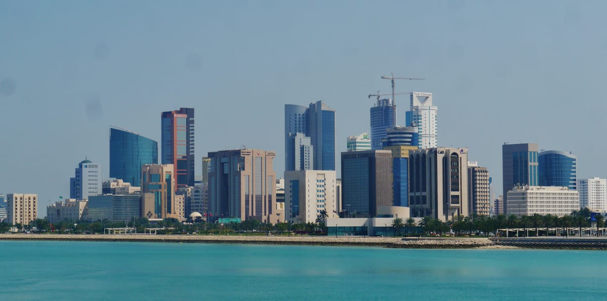 Manama skyline view for is bahrain safe to travel planning