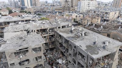 Reported destruction in an Iranian city after strikes in March 2026