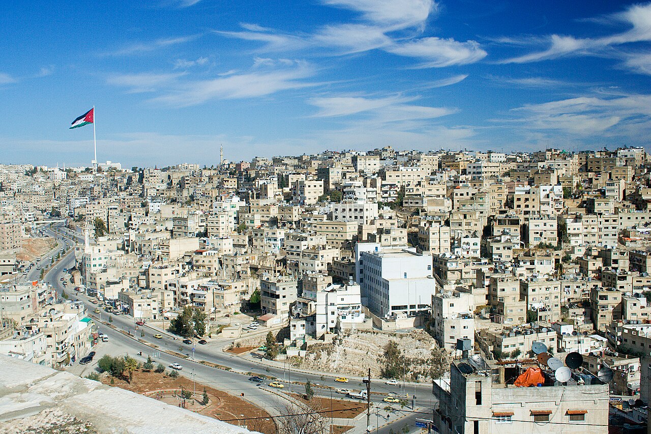 Amman hillside view supporting is Jordan safe to travel route planning