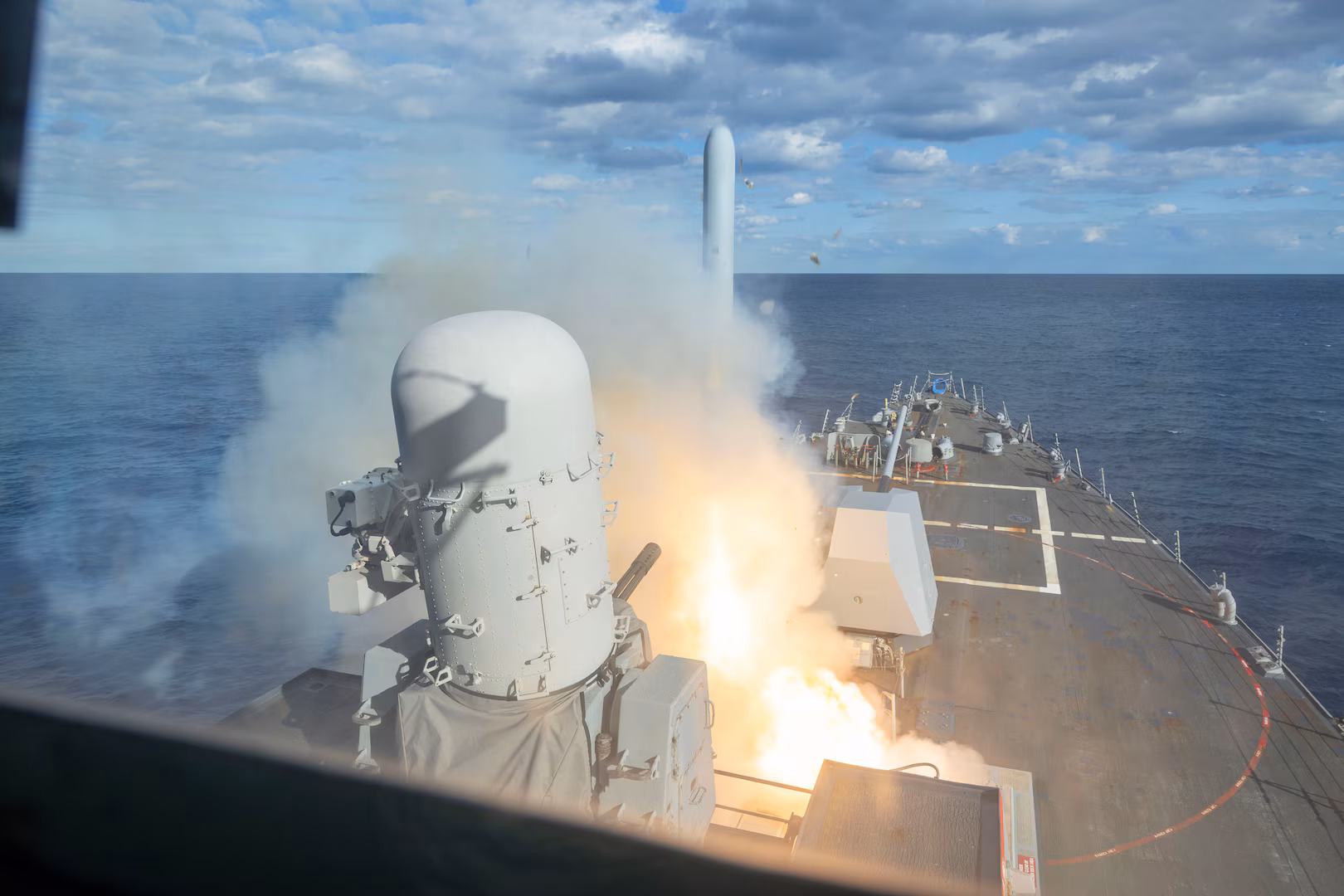 Military aircraft operations representing the scale of US strikes on Iran and coalition air power deployed in the region