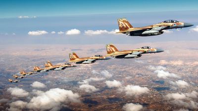 Why is Iran attacking Israel - Israeli fighter aircraft in formation during regional escalation